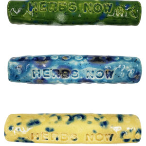 HerbsNOW pottery Hippy Stick assorted colors