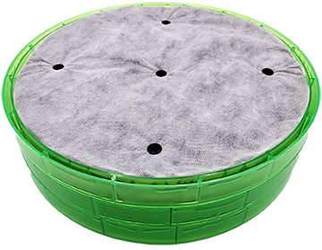 HerbsNOW Carbon Filter Tray on green trays